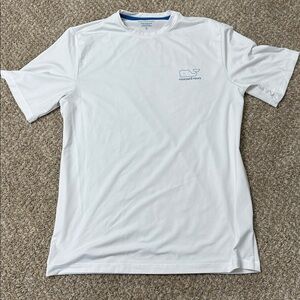 Vineyard Vines White Performance Tee